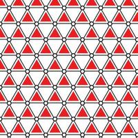 abstract geometric black red triangle dot pattern vector, perfect for background, wallpaper vector