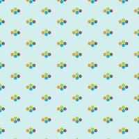 abstract geometric polka dot pattern with cyan background, perfect for background, wallpaper vector