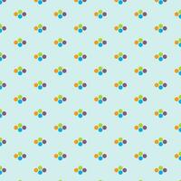 abstract geometric polka dot pattern with cyan background, perfect for background, wallpaper vector