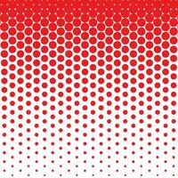 abstract geometric red halftone dot pattern, perfect for background, wallpaper vector