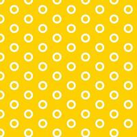 abstract white yellow dot pattern with yellow backgroun, perfect for background, wallpaper vector