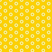 abstract white yellow dot pattern with yellow backgroun, perfect for background, wallpaper vector