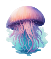 Jellyfish under water png