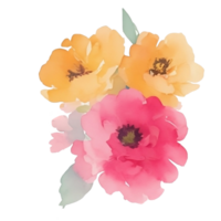 fleur bouquet agrafe art png