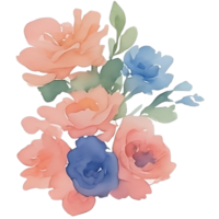 fleur bouquet agrafe art png