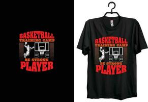 Basketball t-shirt design Funny Gift item for Basketball Lover Player vector