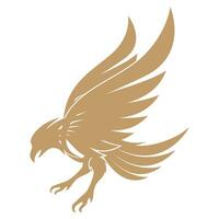 Eagle wings logo vector