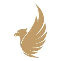 Eagle wings logo vector