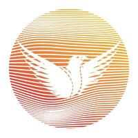 logotipo de alas de águila vector