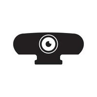 webcam icon vector