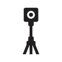 webcam icon vector