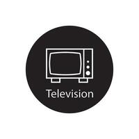 television icon vector