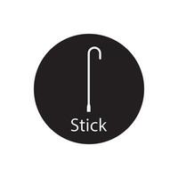 stick icon vector