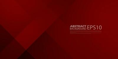 Abstract simple dark red gradient illustration background with clean look overlap square with shadow pattern. Cool design and luxury. Eps10 vector