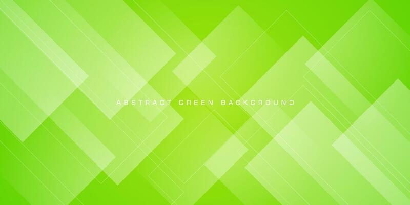 Abstract bright green overlap background template vector with square green papercut pattern. Eps10 vector