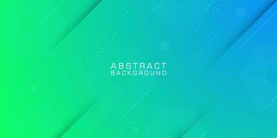 Minimal abstract bright blue and green gradient illustration background with simple geometric pattern. Modern and cool design. Eps10 vector