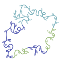 Leaf nature element png