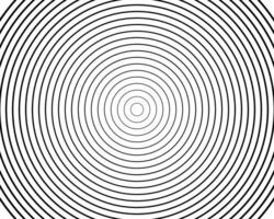 Concentric circle texture elements, spaced concentric circle pattern. vector
