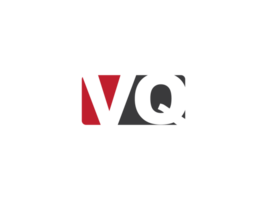 fyrkant form vq png logotyp ikon, minimalistisk vq logotyp ikon vektor