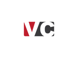 carré forme vc png logo icône, minimaliste vc logo icône vecteur