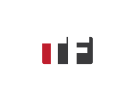 moderno tf png logo icono, minimalista cuadrado png forma tf logo letra diseño