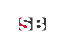 Alphabet Square Sb Logo Image, Creative Shape SB Logo Icon Vector png