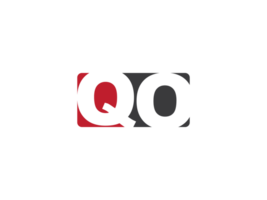 Monogramm png qo Logo Brief, kreativ Platz gestalten qo Geschäft Logo png