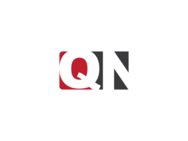 Monogramm png qn Logo Brief, kreativ Platz gestalten qn Geschäft Logo png