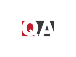 Monogramm png qa Logo Brief, kreativ Platz gestalten qa Geschäft Logo png