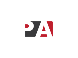 Monogramm Platz gestalten pa Logo png , Alphabet pa Logo Brief Vektor Symbol