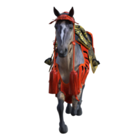 hosse animal isolé 3d png