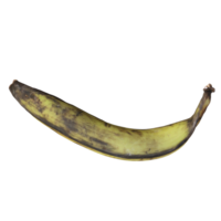 Banana fruit isolated 3d png