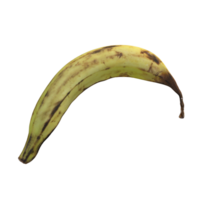 Banana fruit isolated 3d png