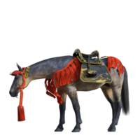 hosse Tier isoliert 3d png