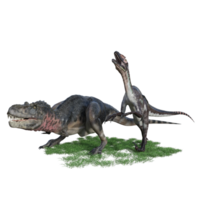 Dinosaurier isoliert 3d png