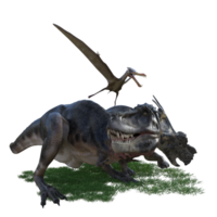 Dinosaur isolated 3d png