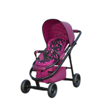 baby stroler isolated 3d png