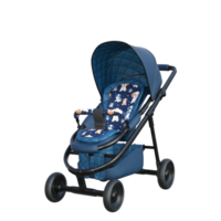 baby kinderwagen geïsoleerd 3d png