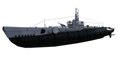 navio de guerra militares isolado 3d png