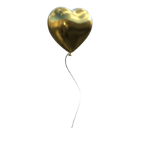 Ballon in Herzform png