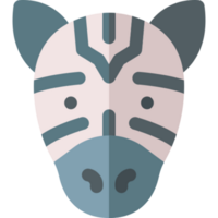 design de ilustração de zebra png