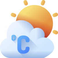 Wetter Symbol zum Anwendung oder Webseite png