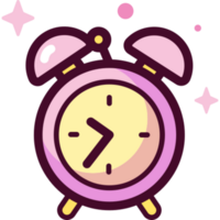 alarma reloj ilustración diseño png