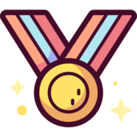 medalj illustration design png