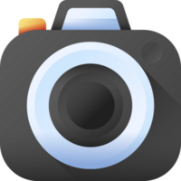 conception d'icône de caméra png