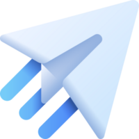telegram ikon design png