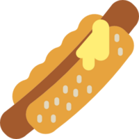 hot dog illustration design png