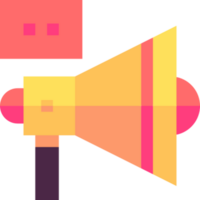 megaphone illustration design png