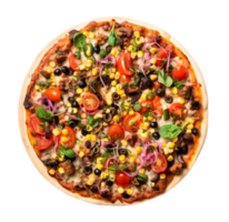 pizza, created with Generative AI png