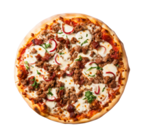 pizza, établi avec génératif ai png